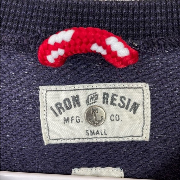 Iron And Resin Libertad Crew Sweater Blue - Picture 7 of 12